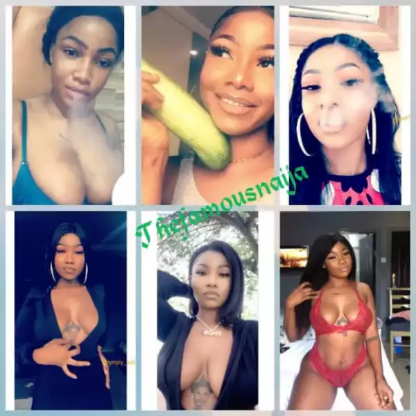 Slay Queen BBNaija Contestant Flaunted Cucumber, Smoked, Tattooed Davido In Cleavage